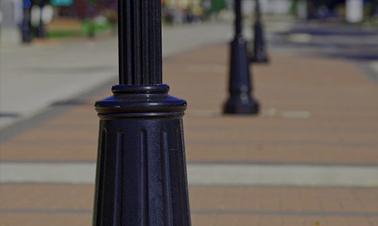 lamp post base cover